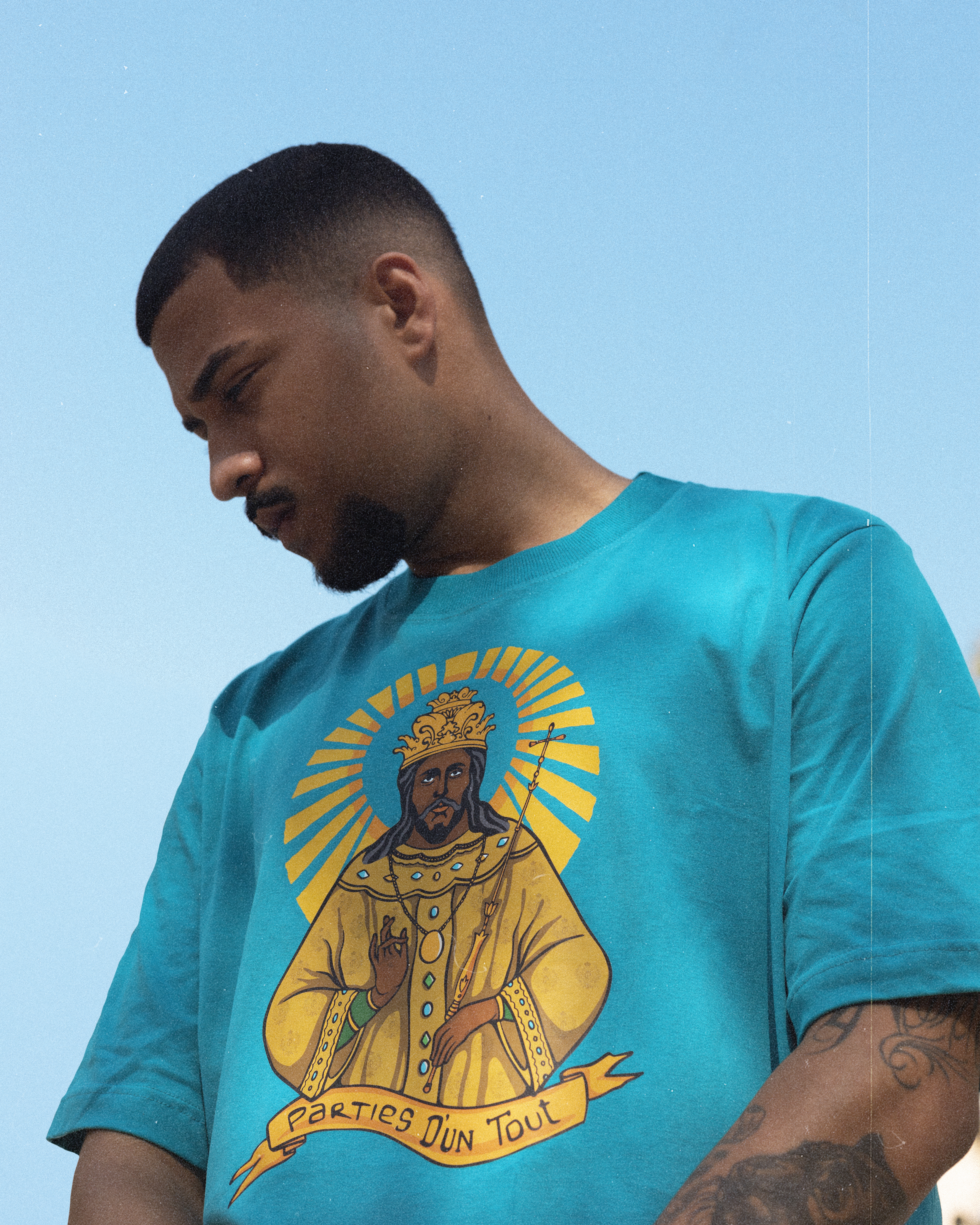 Parties D'un Tout – camiseta teal